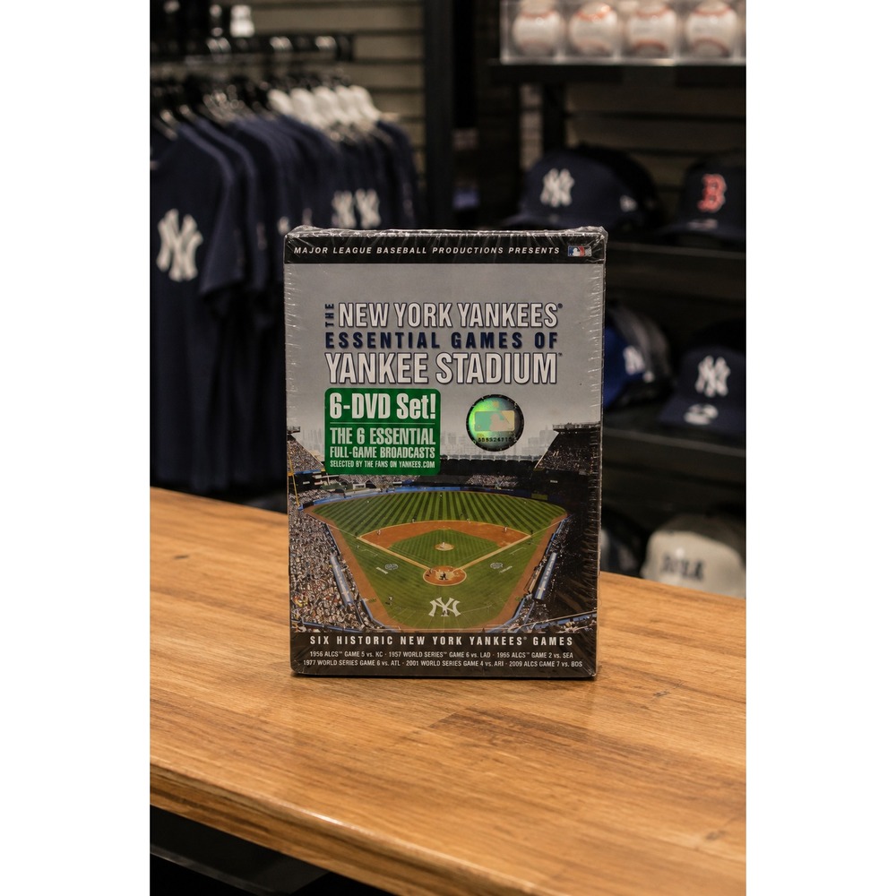 New & Sealed MLB New York Yankees Essential Games of Yankee Stadium, 6 DVD Set